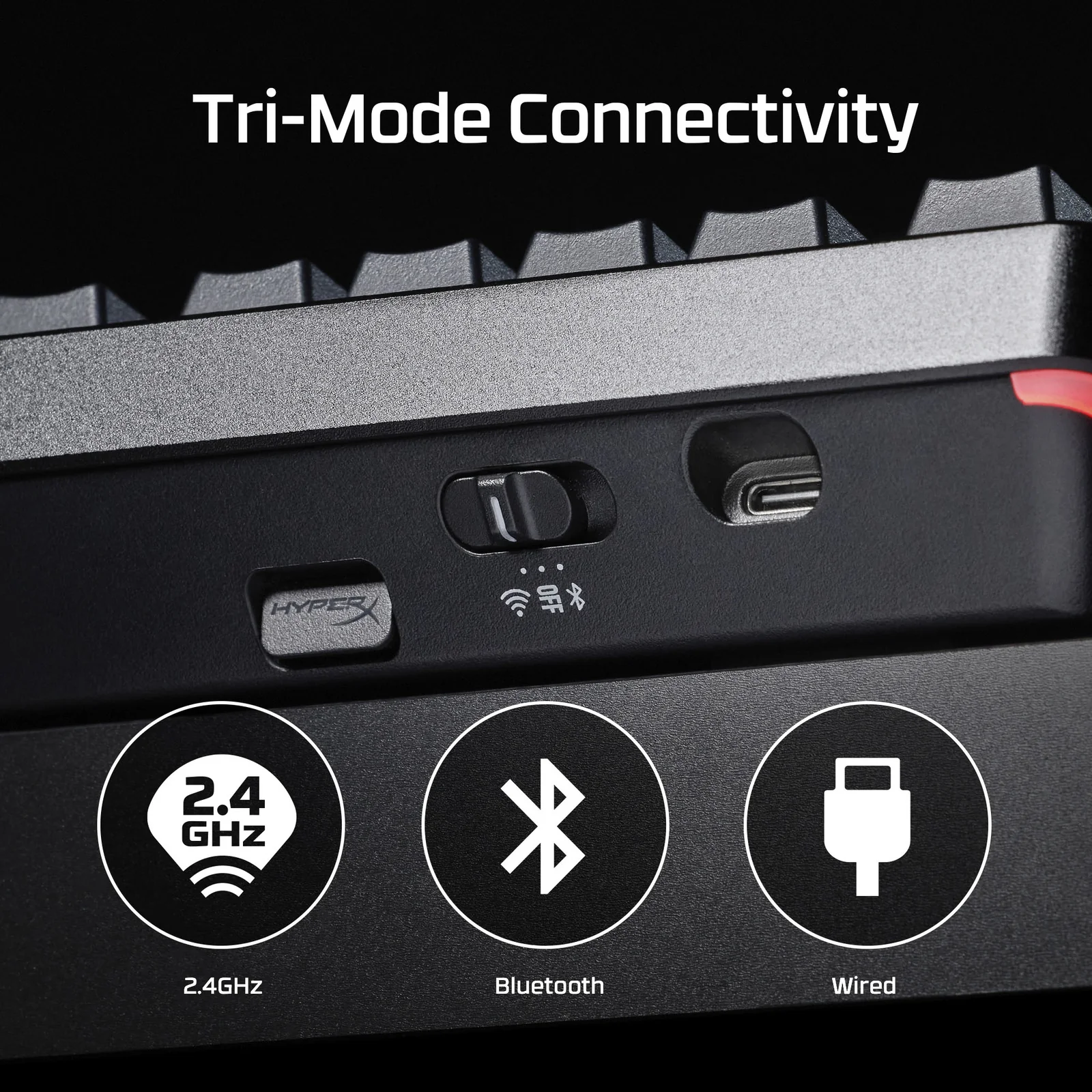 HyperX Alloy Rise 75 Wireless – Gaming Keyboard - Image 3
