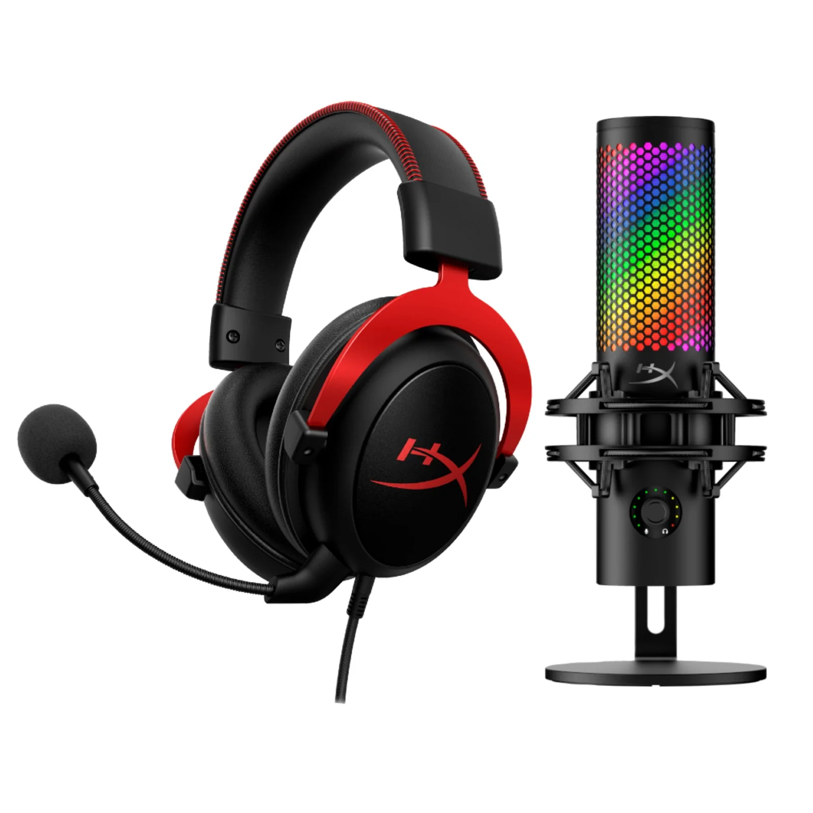 HyperX Bundle Cloud II + QuadCast 2 S