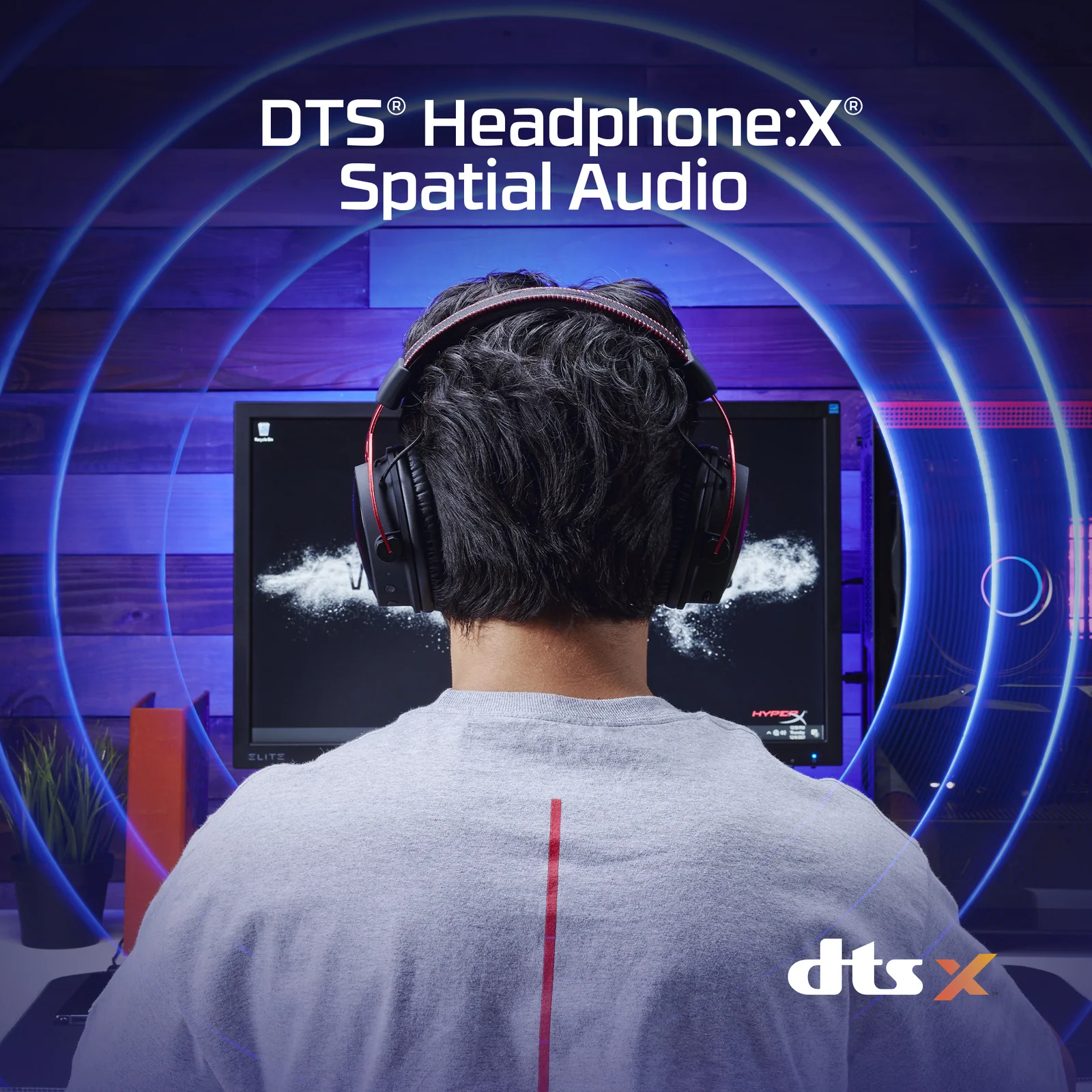HyperX Cloud Alpha – Wireless Gaming Headset - Image 3