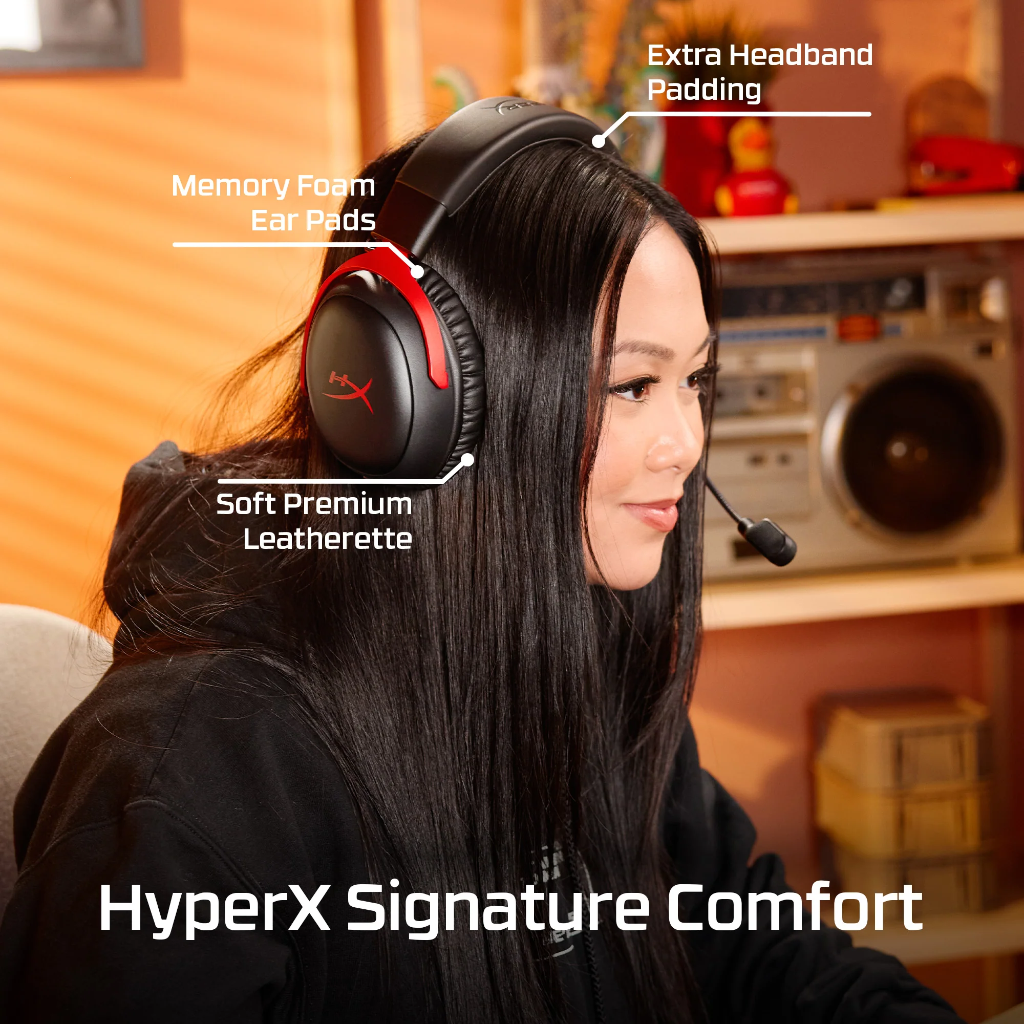HyperX Cloud III S Wireless – Gaming Headset - Image 4