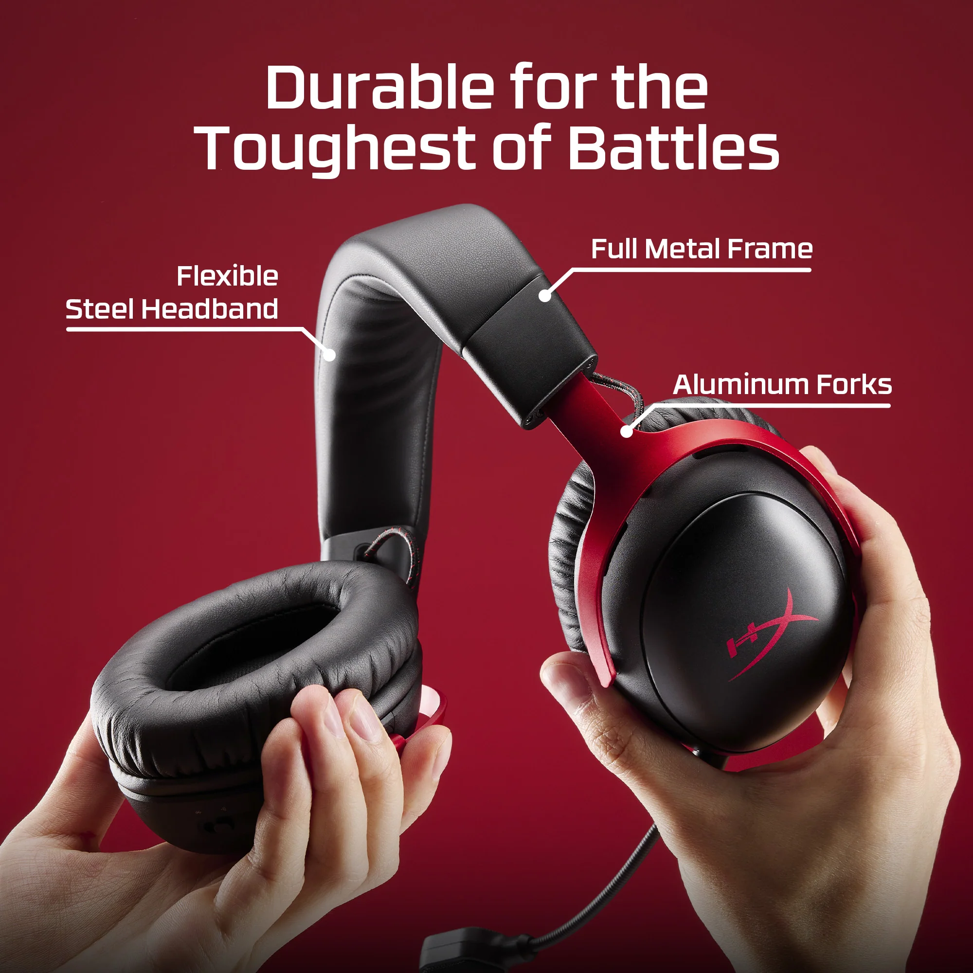 HyperX Cloud III S Wireless – Gaming Headset - Image 5