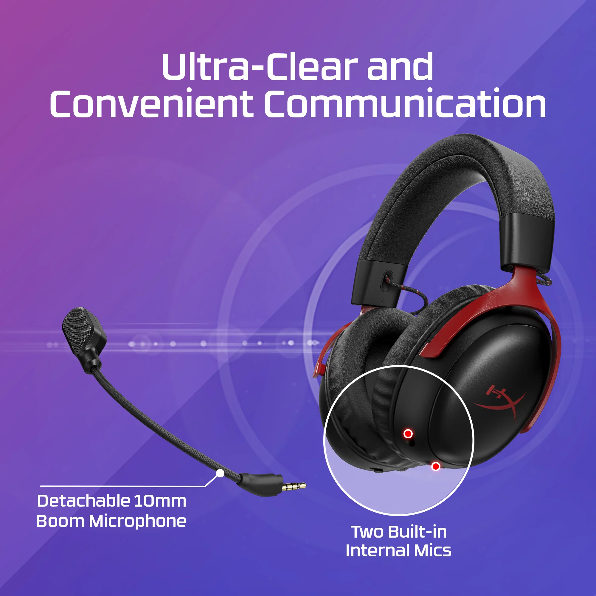 HyperX Cloud III S Wireless – Gaming Headset - Image 6