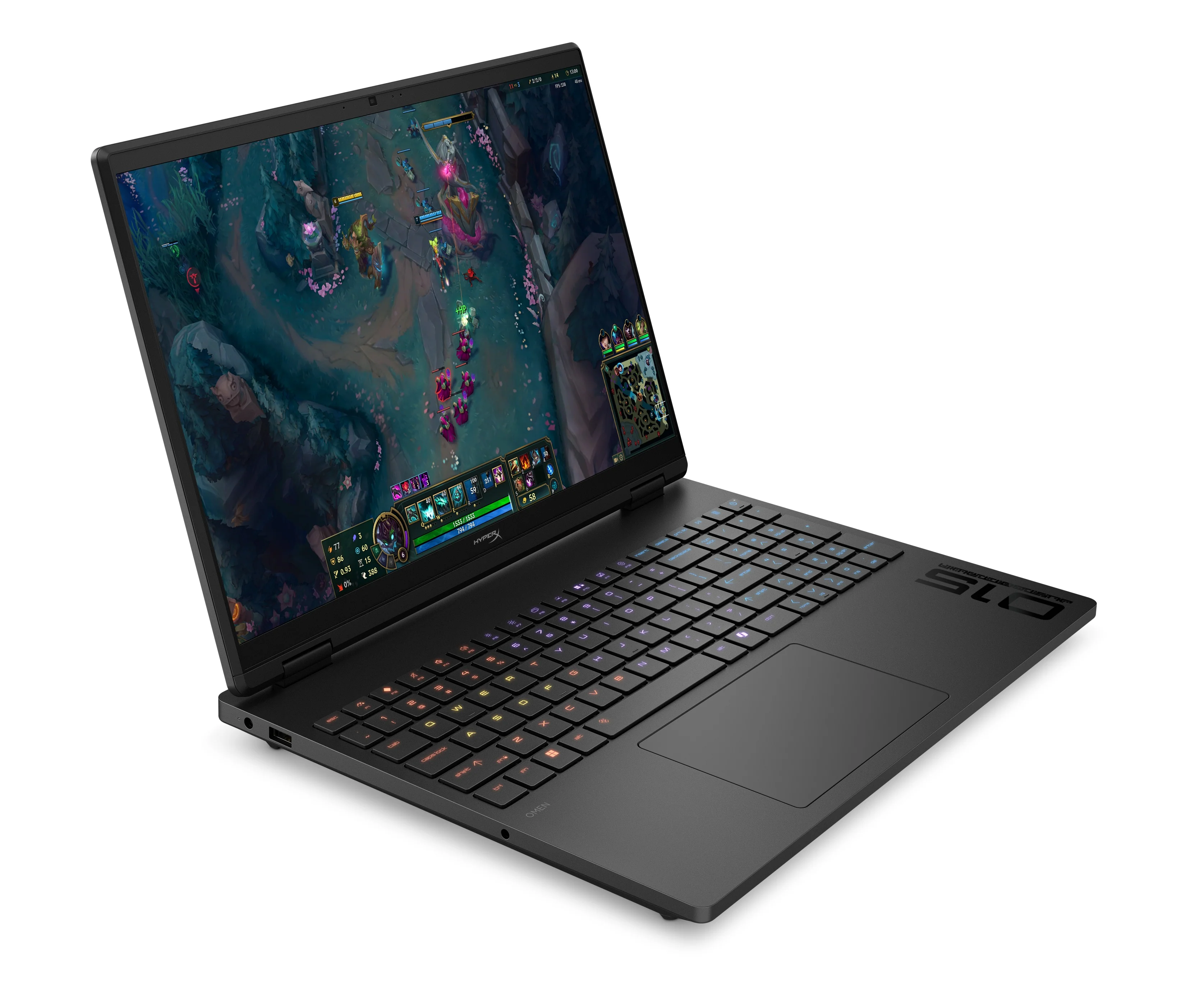 HyperX OMEN 15 inch Gaming Laptop PC 15-ga0002na, Windows 11 Home, 15.3", Intel® Core™ i7, 16GB RAM, 1TB SSD, NVIDIA® GeForce RTX™ 5060, 2.5K, Shadow black - Image 11