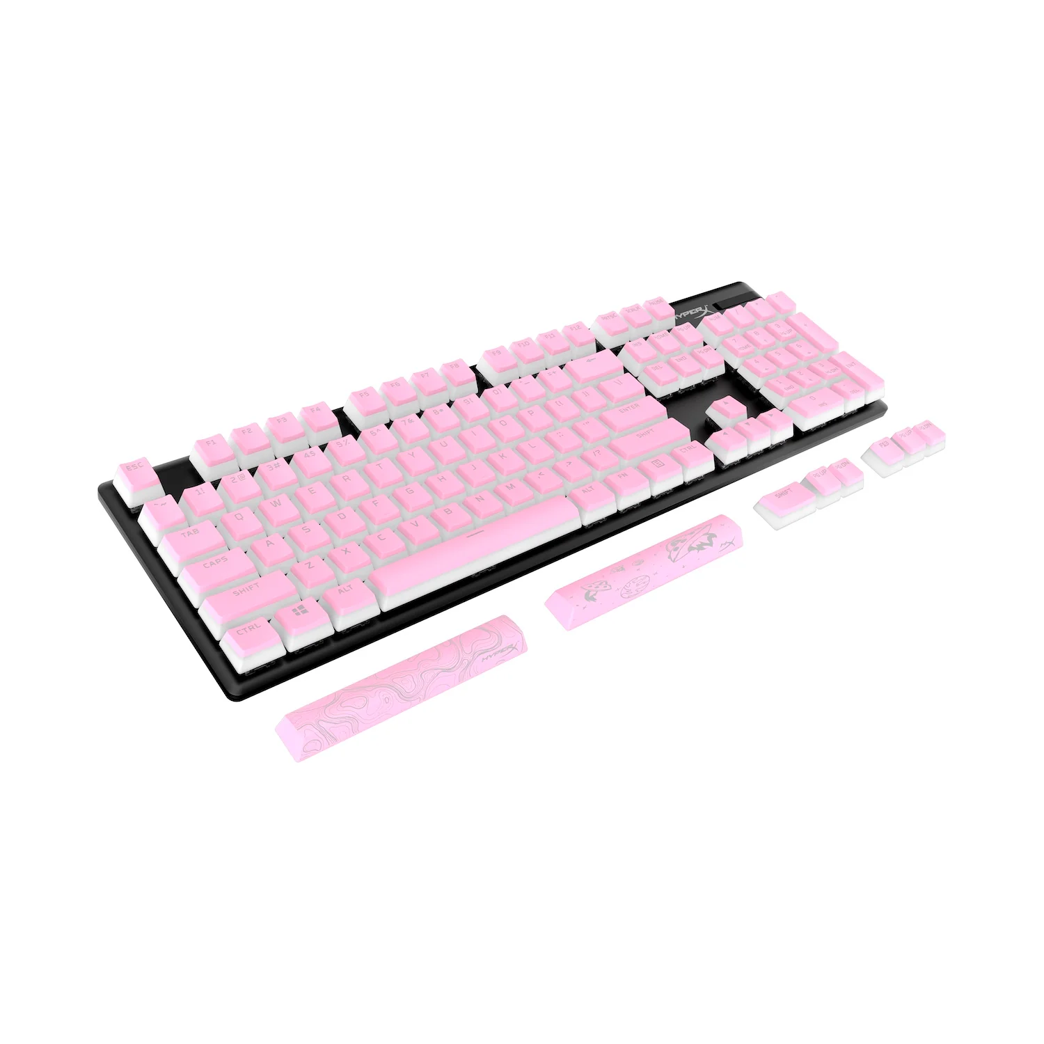 HyperX Pudding Keycaps 2 – Full Key Set – PBT - Image 5