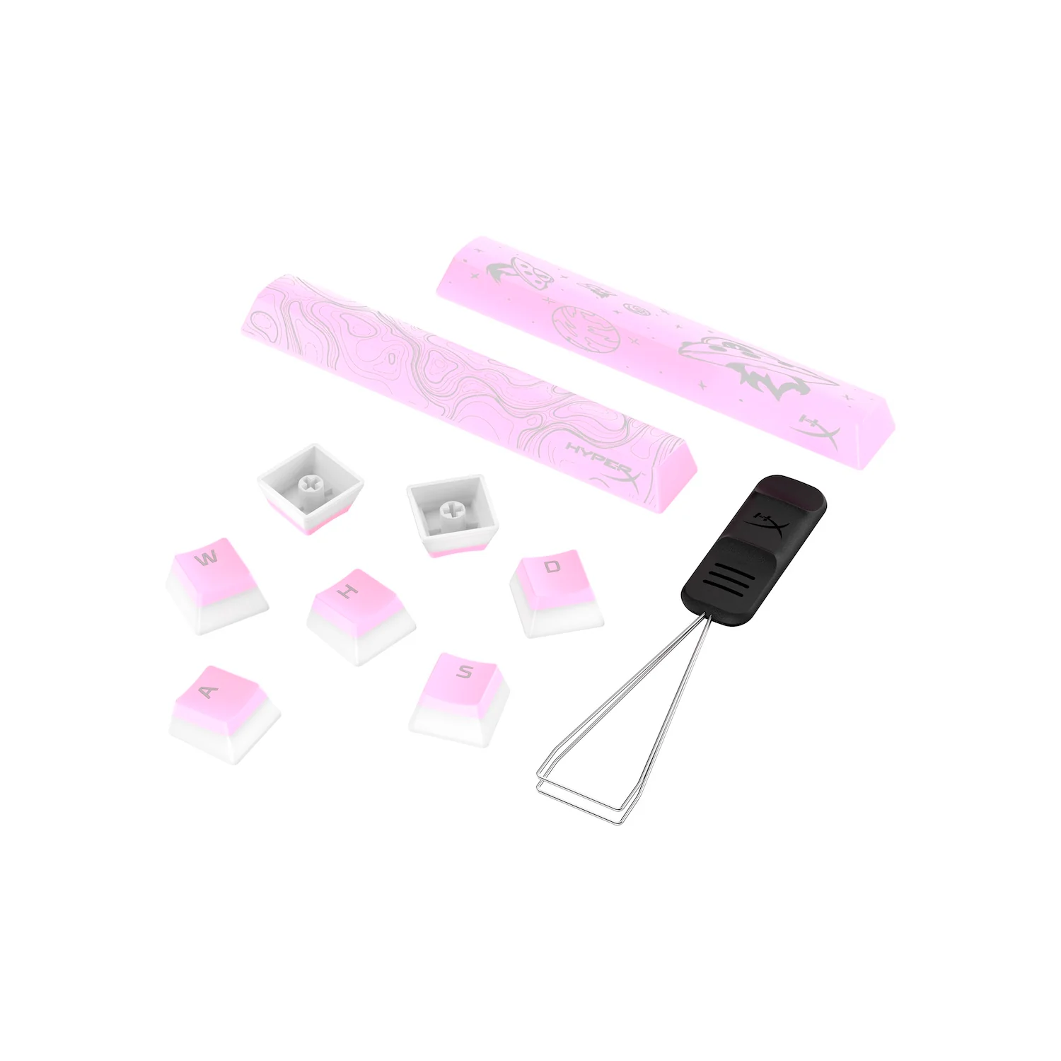 HyperX Pudding Keycaps 2 – Full Key Set – PBT - Image 6