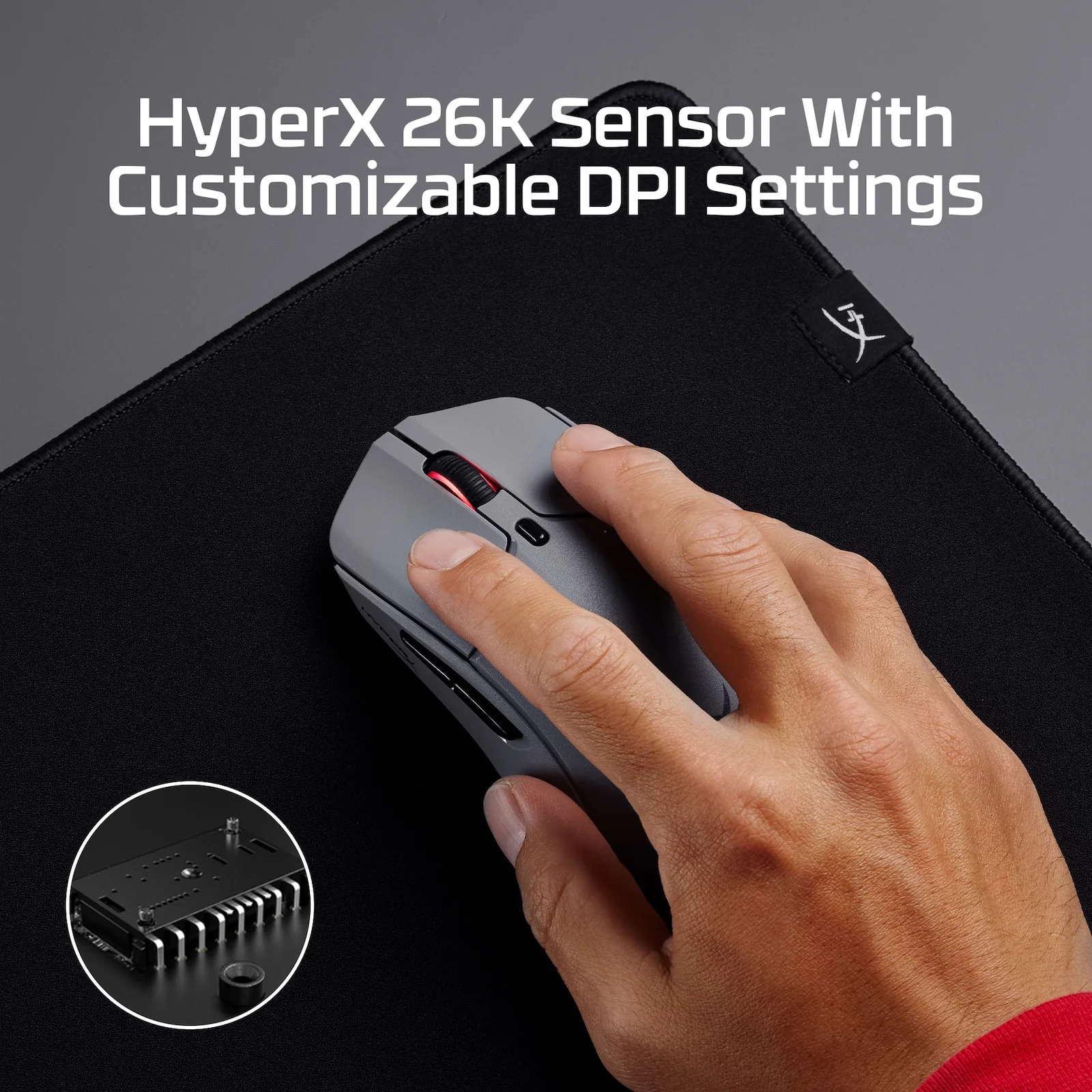 HyperX Pulsefire Haste 2 Pro – 4K Wireless Gaming Mouse - Image 6