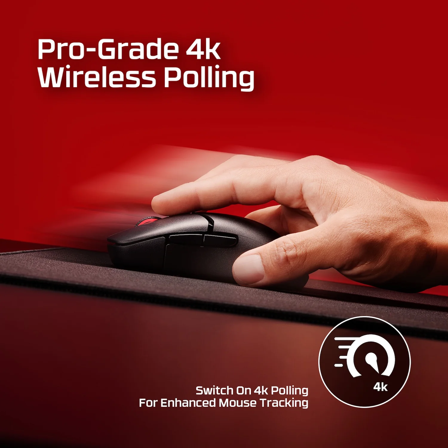 HyperX Pulsefire Saga Pro – Wireless Gaming Mouse - Image 3
