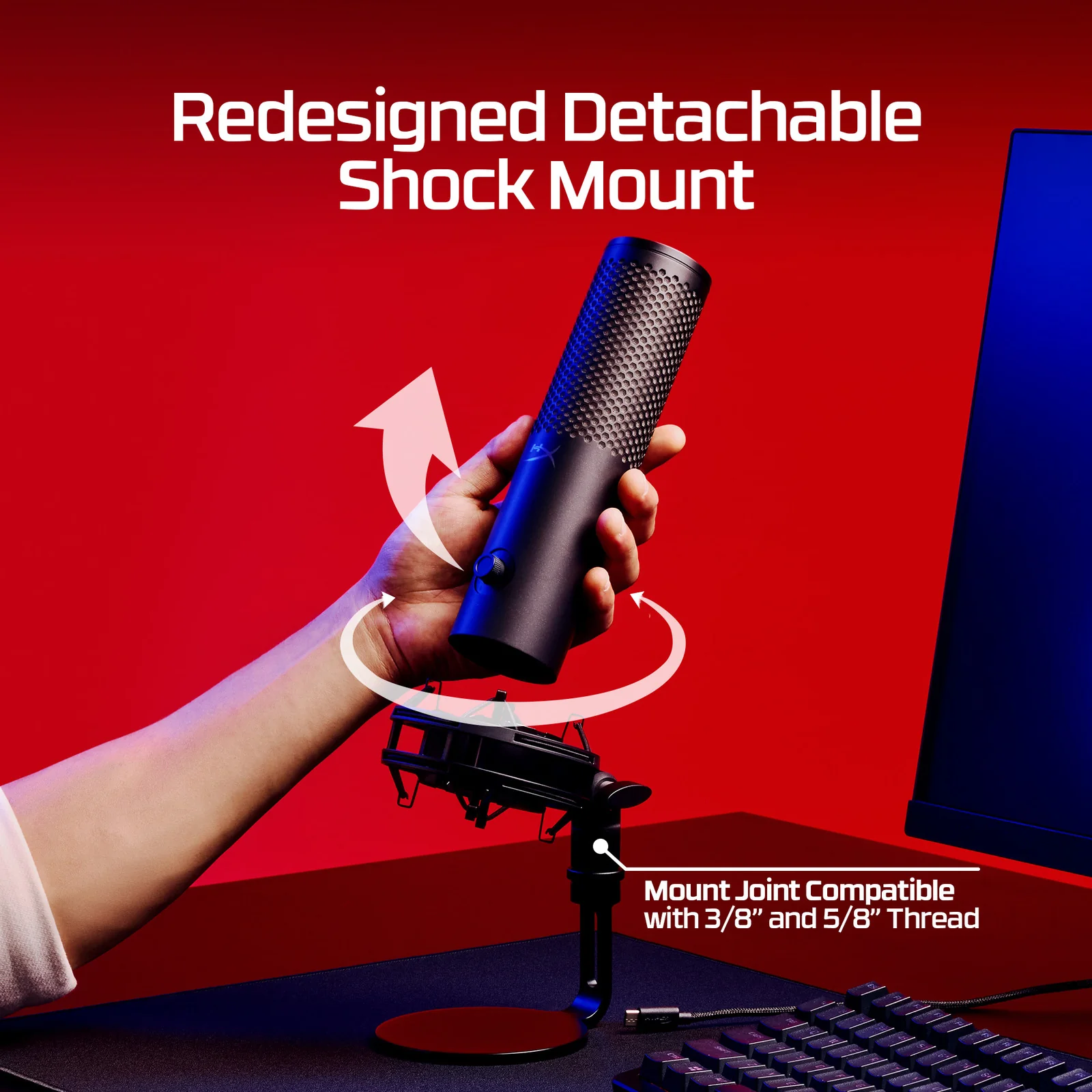 HyperX QuadCast 2 S – USB Microphone - Image 13
