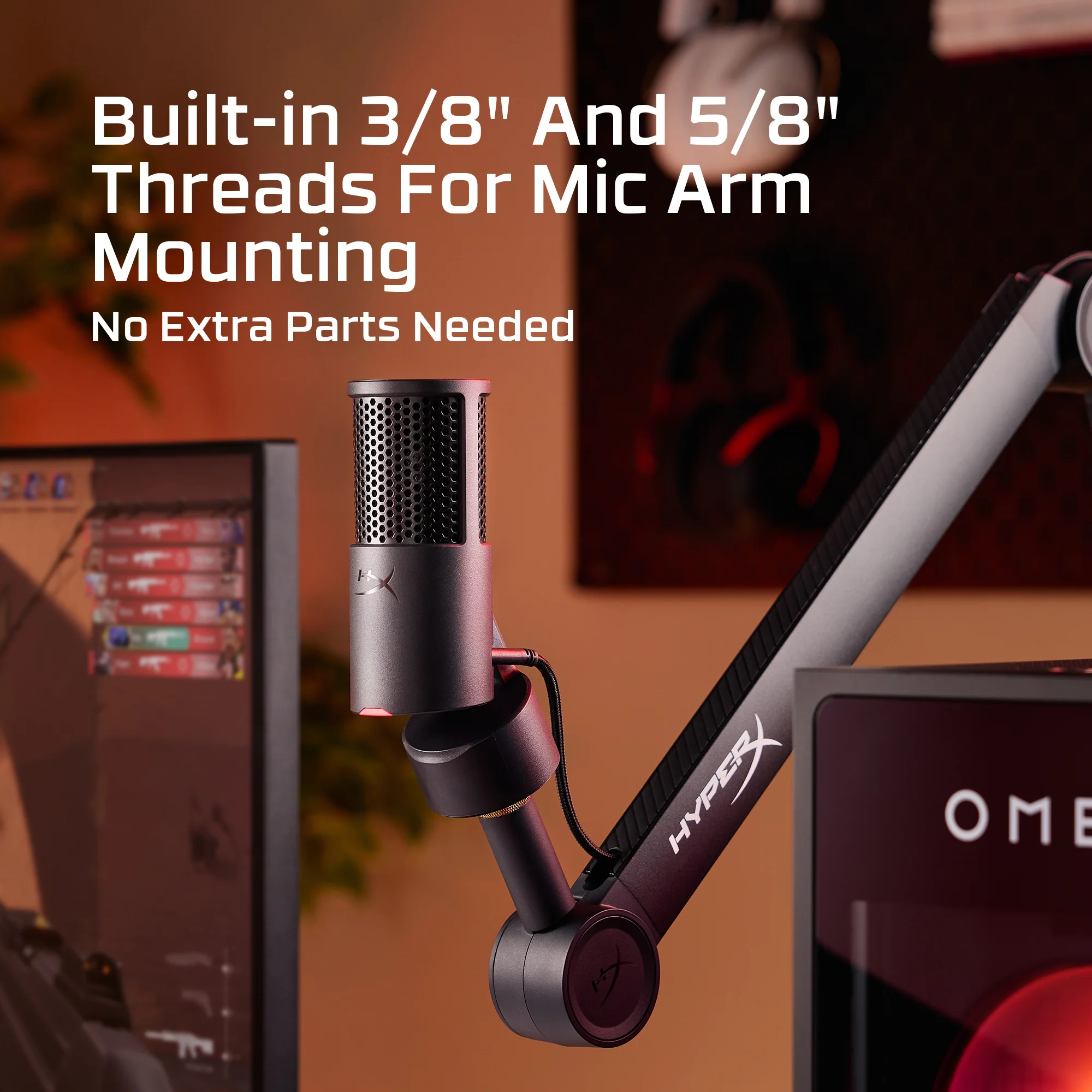 HyperX SoloCast 2 – USB Microphone - Image 6