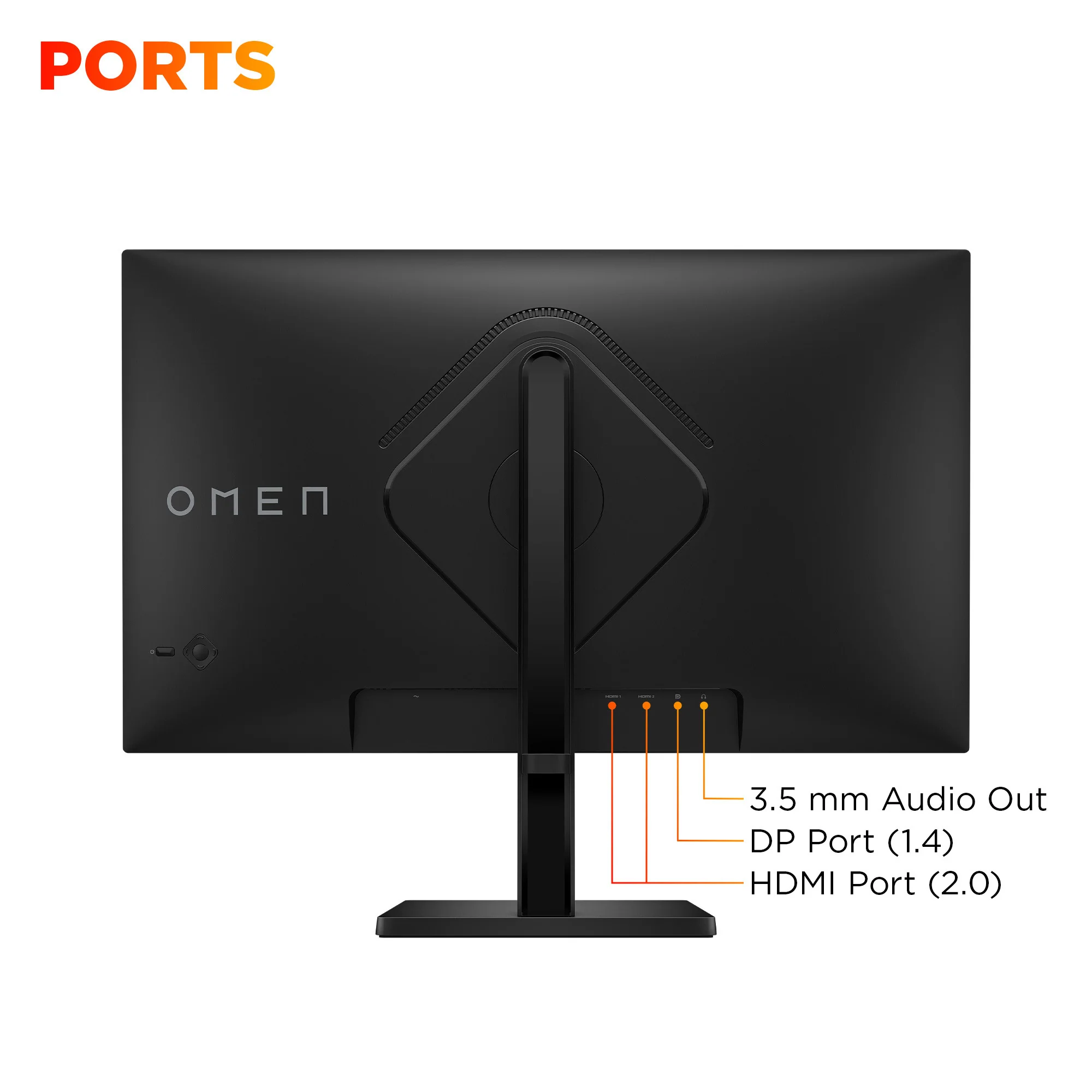 OMEN 27 inch QHD 180Hz Gaming Monitor - OMEN 27q G2, 180 Hz, 95% Display P3, IPS; LCD, No integrated camera, HP Eye Ease (Eyesafe® certified) - Image 12