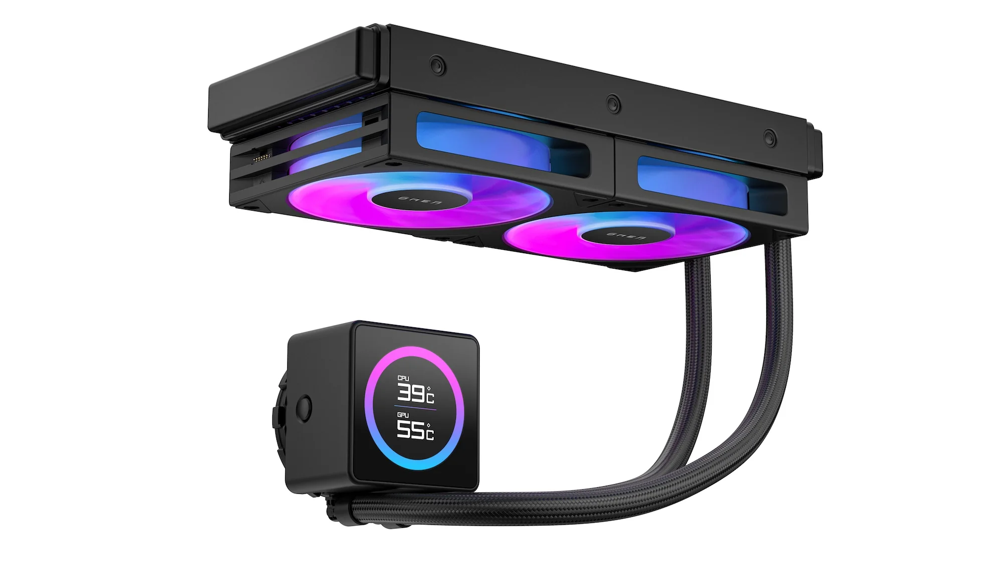 OMEN Modular 240mm LCD Liquid Cooler - Image 3