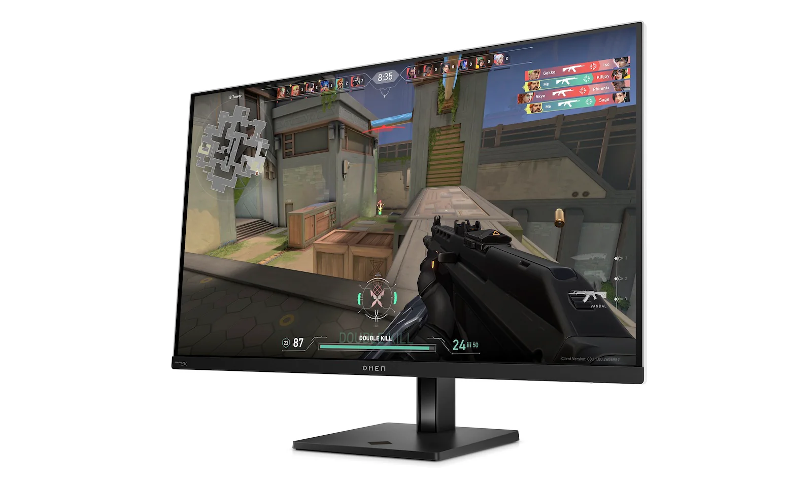 OMEN Transcend 31.5 inch UHD 240Hz OLED Gaming Monitor  - OMEN Transcend 32, 240 Hz, 100% sRGB; 100% BT.709; 80% BT.2020; 99% Display P3; 97.5% Adobe RGB, QD-OLED, No integrated camera, HP Eye Ease (Eyesafe® certified) - Image 13