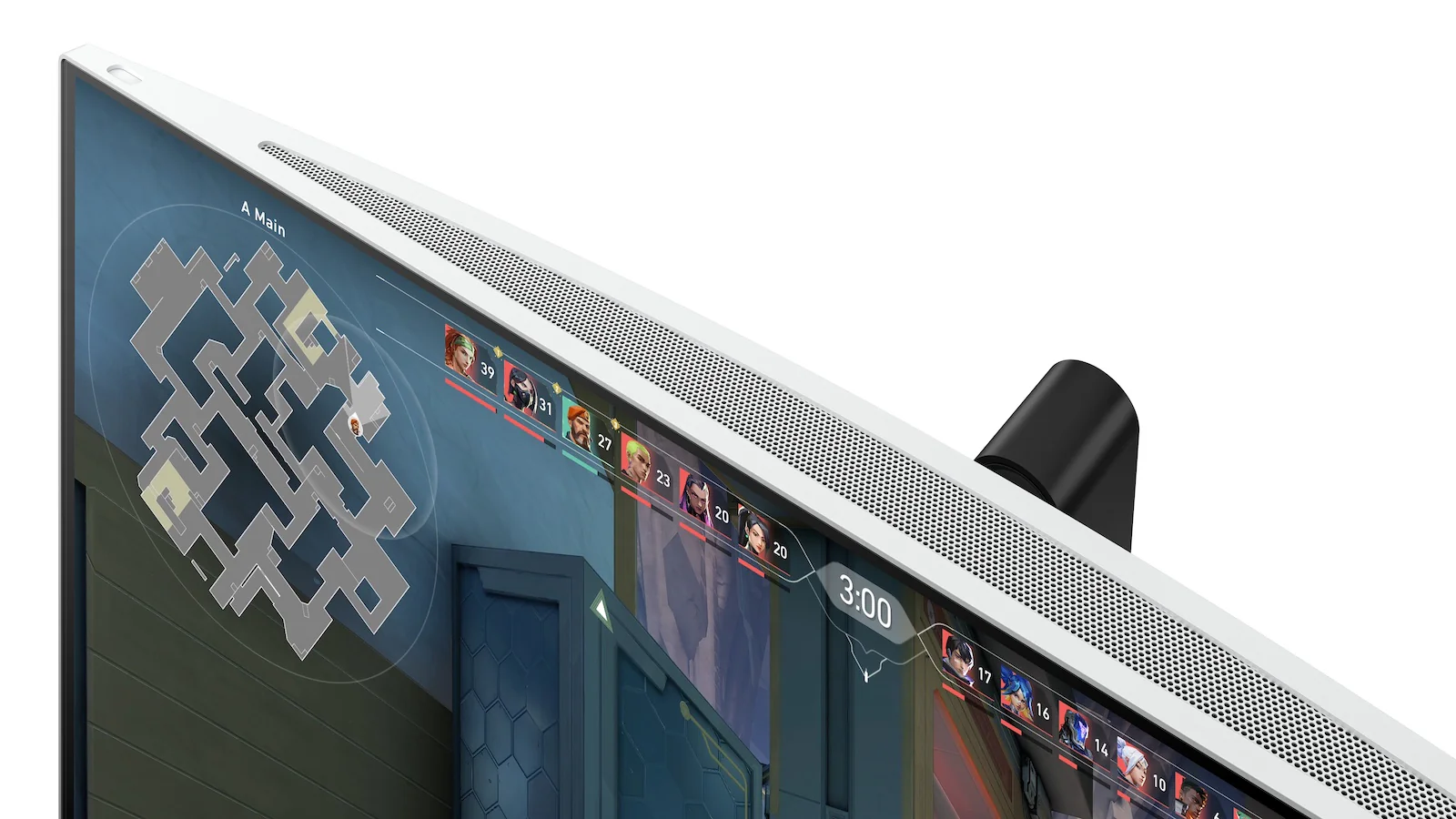 OMEN Transcend 31.5 inch UHD 240Hz OLED Gaming Monitor  - OMEN Transcend 32, 240 Hz, 100% sRGB; 100% BT.709; 80% BT.2020; 99% Display P3; 97.5% Adobe RGB, QD-OLED, No integrated camera, HP Eye Ease (Eyesafe® certified) - Image 15