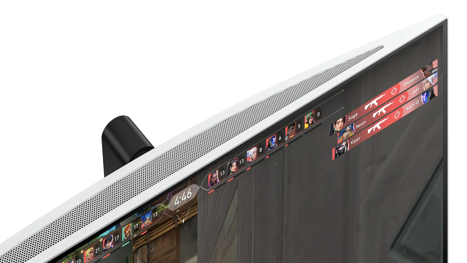 OMEN Transcend 31.5 inch UHD 240Hz OLED Gaming Monitor  - OMEN Transcend 32, 240 Hz, 100% sRGB; 100% BT.709; 80% BT.2020; 99% Display P3; 97.5% Adobe RGB, QD-OLED, No integrated camera, HP Eye Ease (Eyesafe® certified) - Image 16